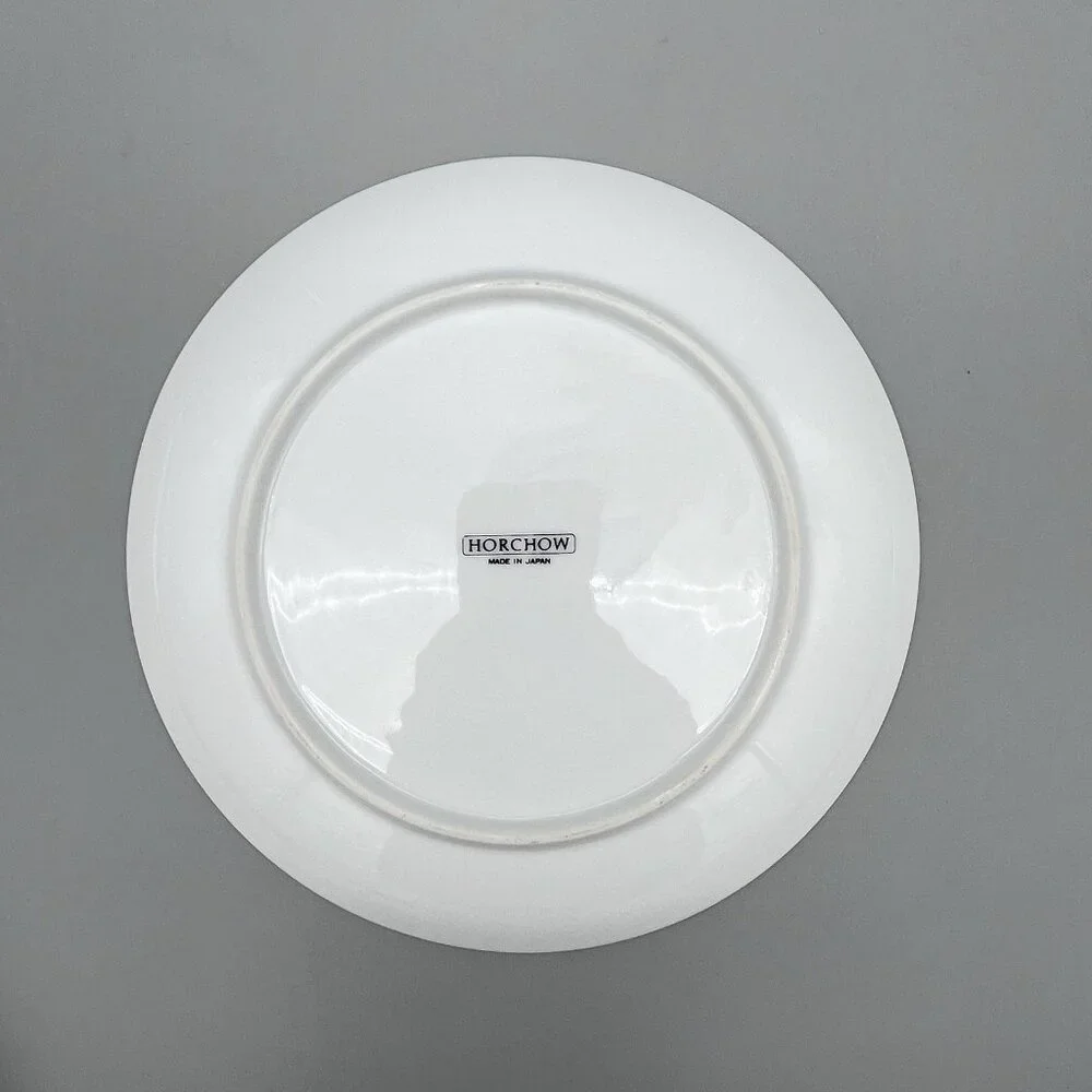 Set of 4 Horchow Collection Botanical Flowers 7 5/8" Dessert Plate Japan - Picture 7 of 10